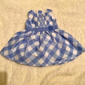 Toddler Girl Blue Dress